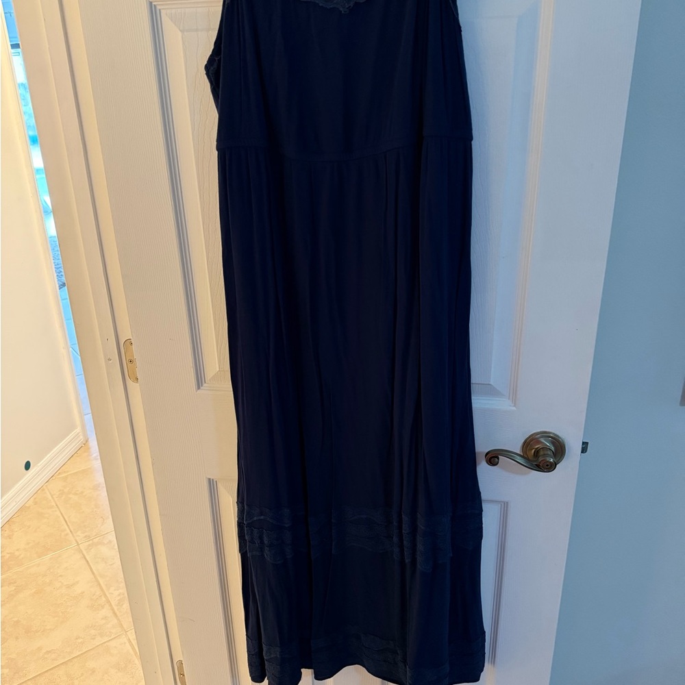 Torrid Deep Blue Lace Dress